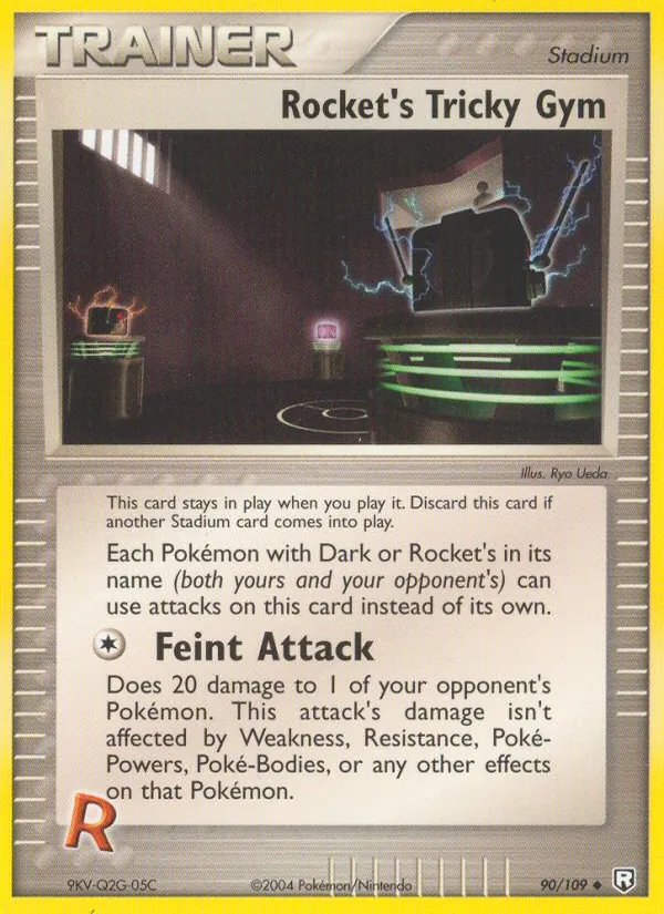 90-RH Rocket's Tricky Gym – Team Rocket Returns