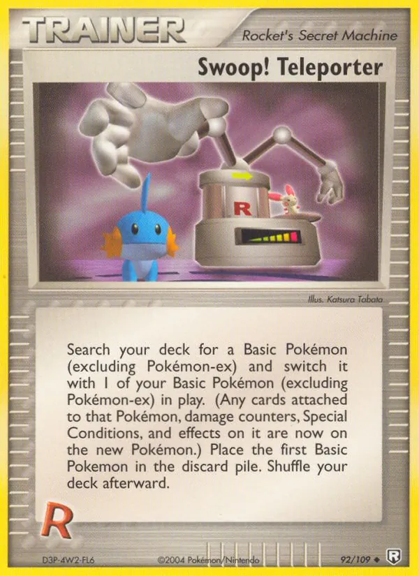 92-RH Swoop! Teleporter – Team Rocket Returns