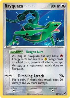 22-holo-cosmos Rayquaza (Holo, Cosmos Holo) – Deoxys