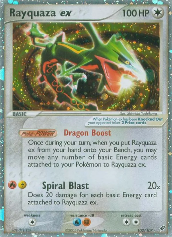 102 Rayquaza ex – Deoxys