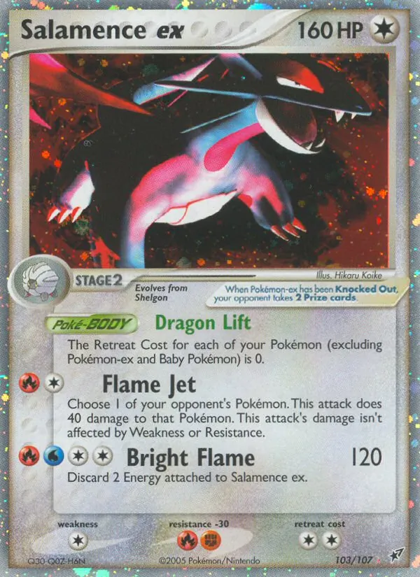 103 Salamence ex – Deoxys