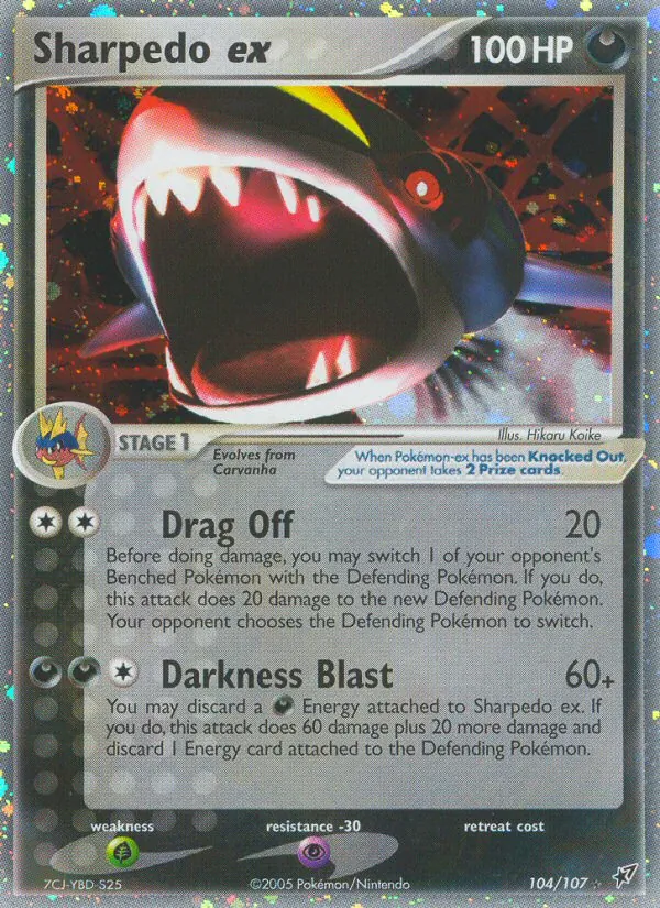104 Sharpedo ex – Deoxys