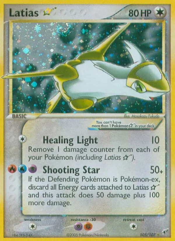 105 Latias ☆ – Deoxys