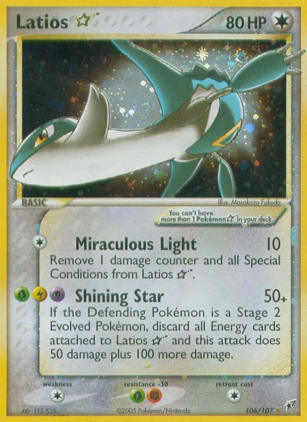 106 Latios ☆ – Deoxys