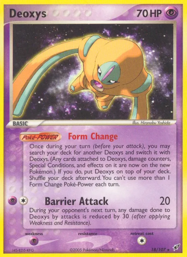 18 Deoxys – Deoxys