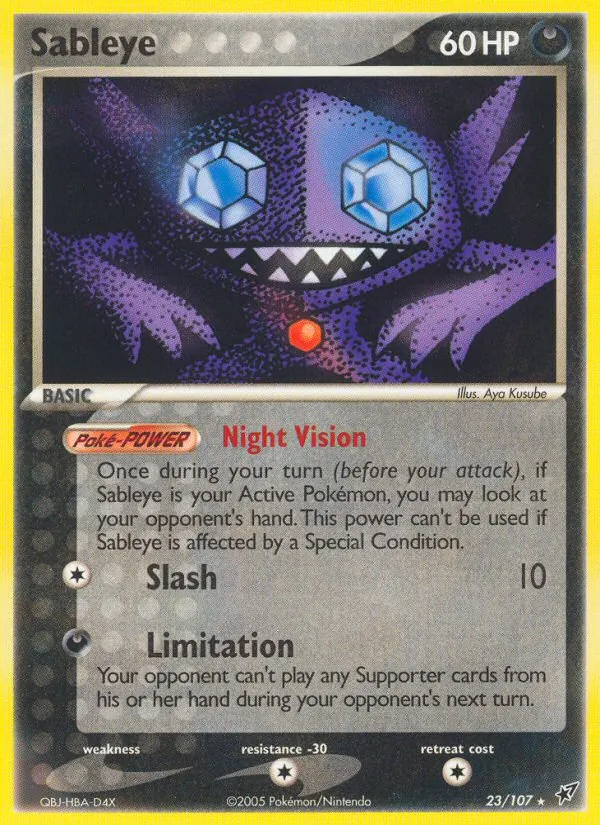 23 Sableye – Deoxys