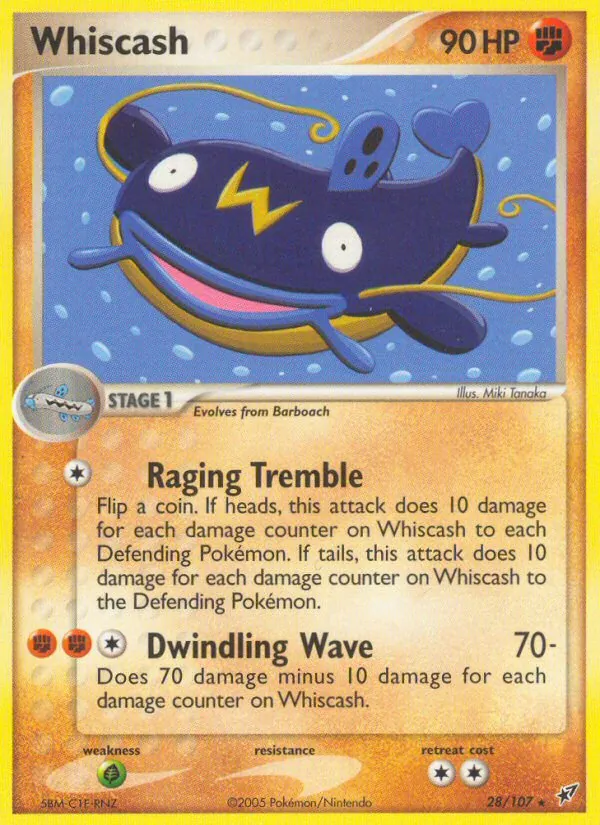 28 Whiscash – Deoxys