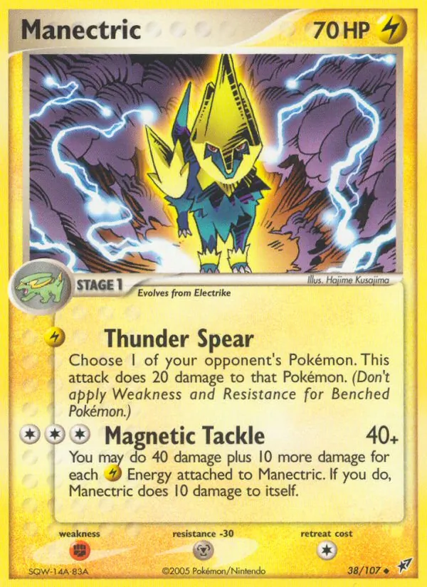 38 Manectric – Deoxys