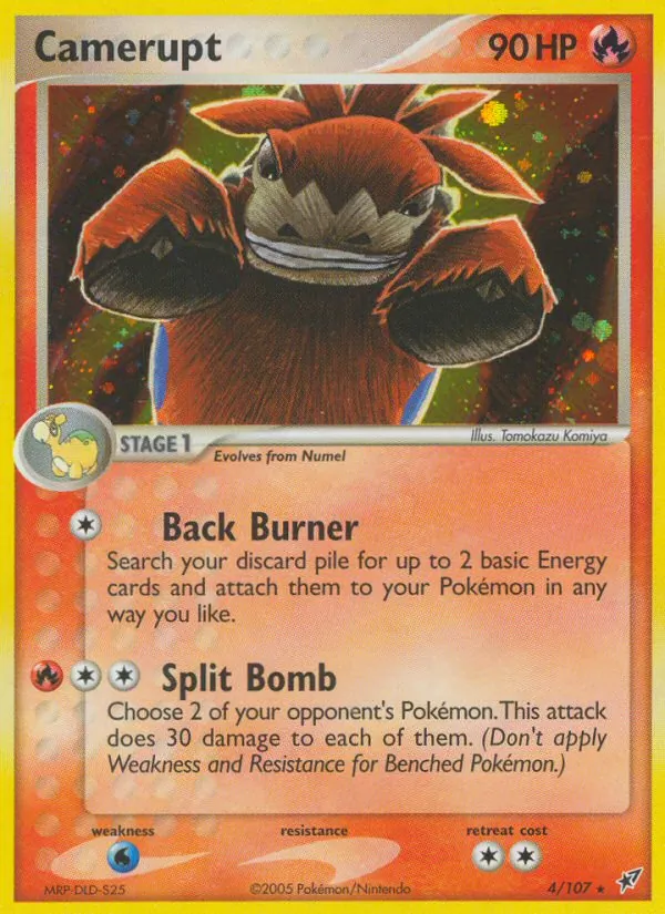 4 Camerupt – Deoxys