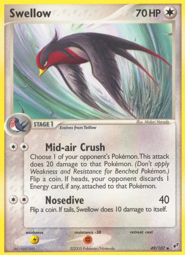 49 Swellow – Deoxys