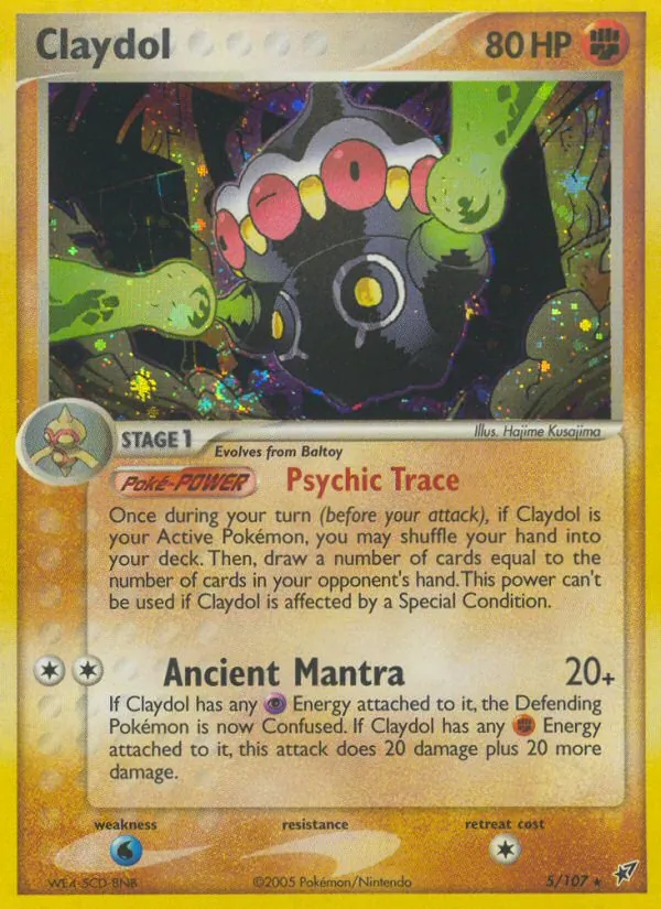 5 Claydol – Deoxys