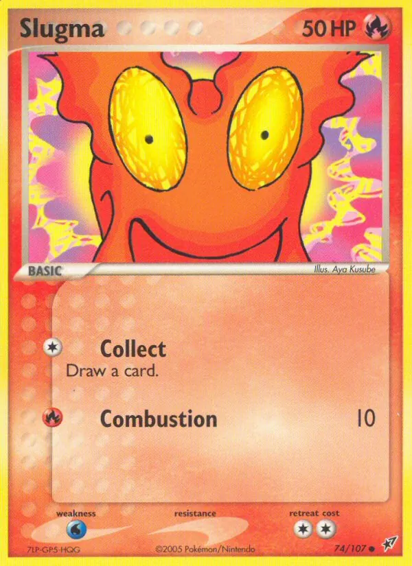 74 Slugma – Deoxys