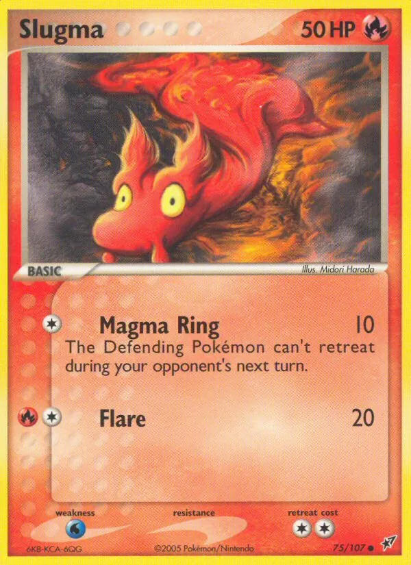 75 Slugma – Deoxys