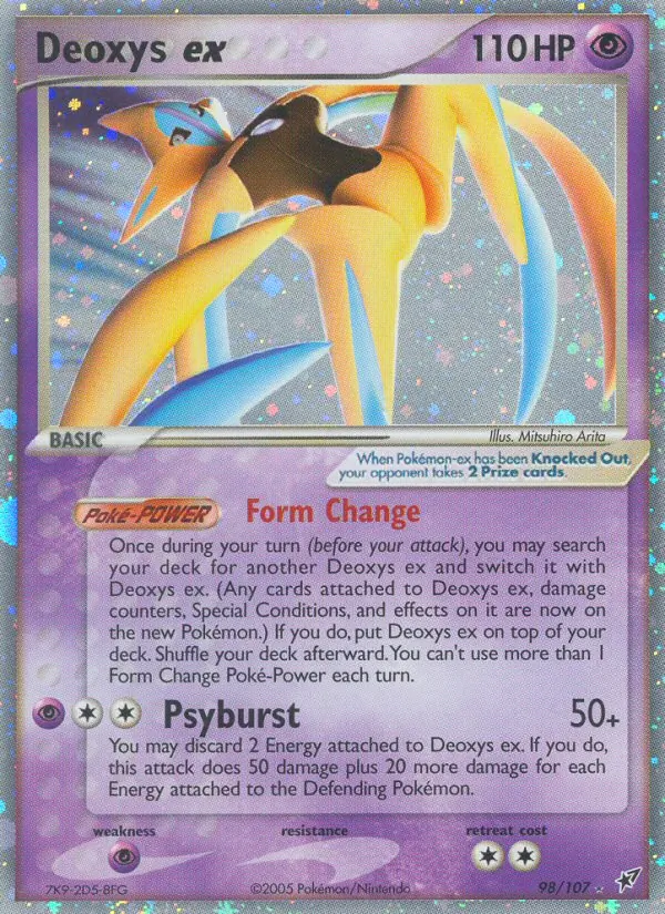98 Deoxys ex – Deoxys