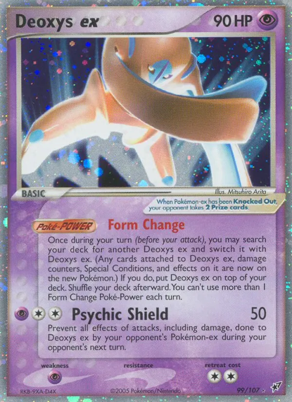 99 Deoxys ex – Deoxys