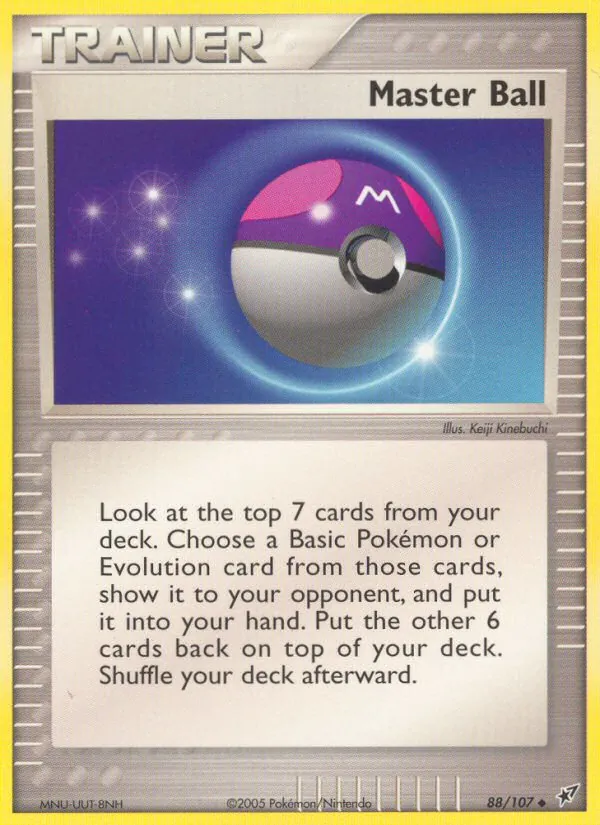 88-RH Master Ball – Deoxys