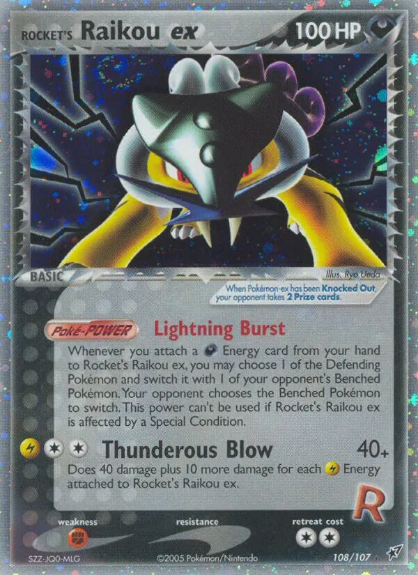 108 Rocket's Raikou ex – Deoxys