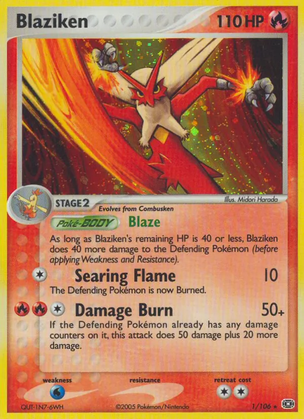 1 Blaziken – Emerald