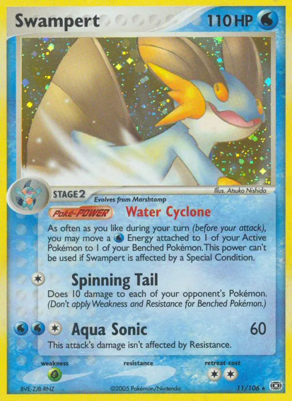 11 Swampert – Emerald
