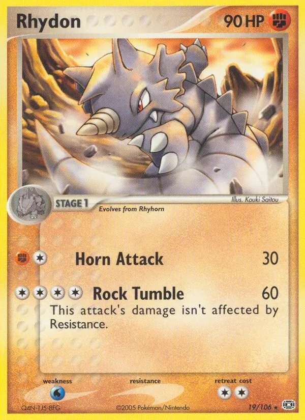 19 Rhydon – Emerald