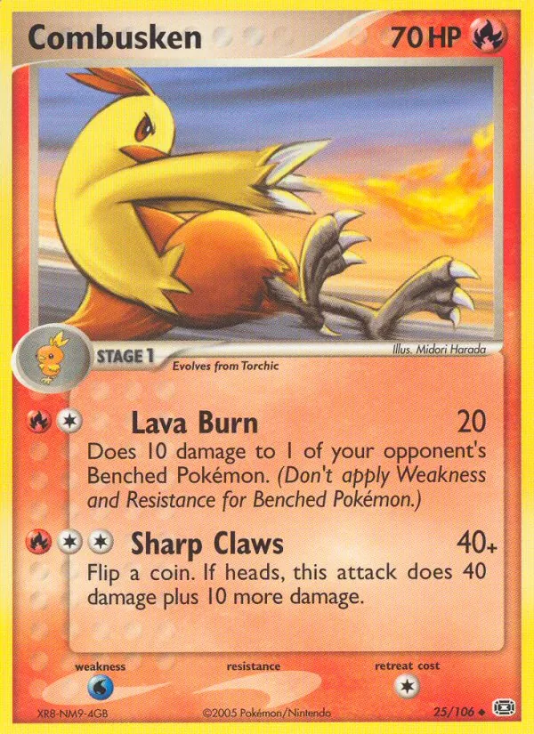 25 Combusken – Emerald