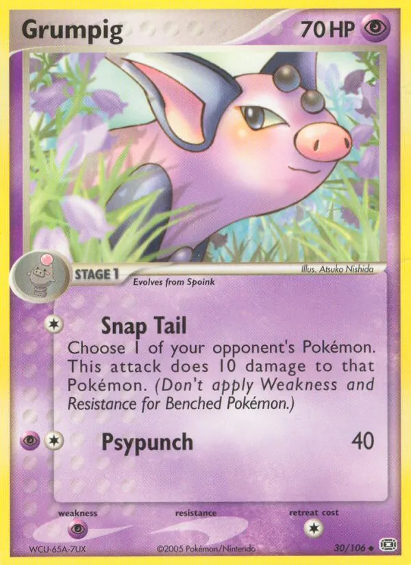 30 Grumpig – Emerald