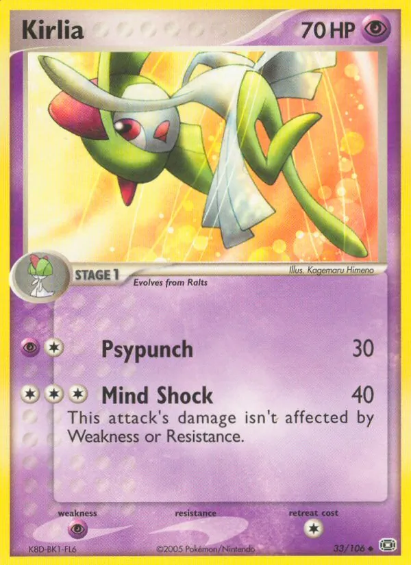 33 Kirlia – Emerald