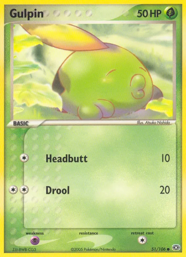 51 Gulpin – Emerald