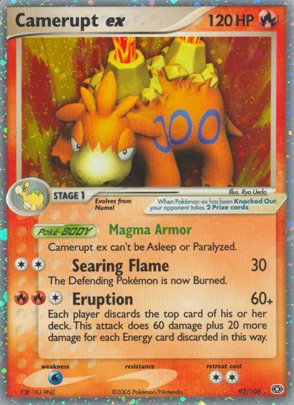 92 Camerupt ex – Emerald