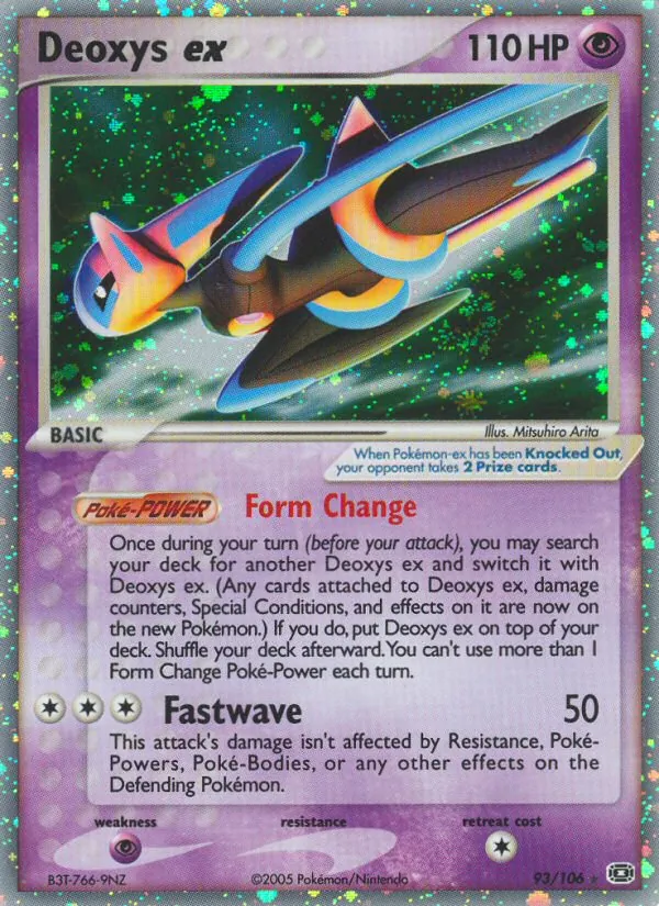 93 Deoxys ex – Emerald