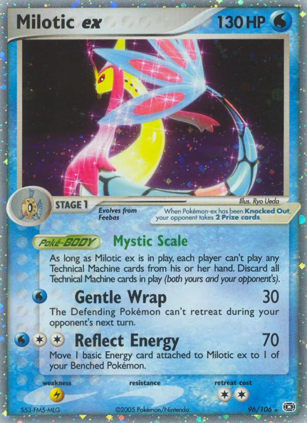 96 Milotic ex – Emerald