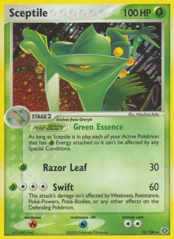 10-RH Sceptile – Emerald