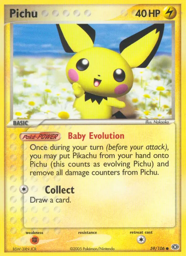 59-RH Pichu – Emerald
