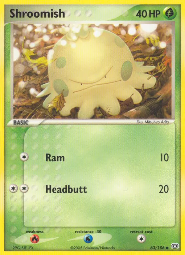 63-RH Shroomish – Emerald