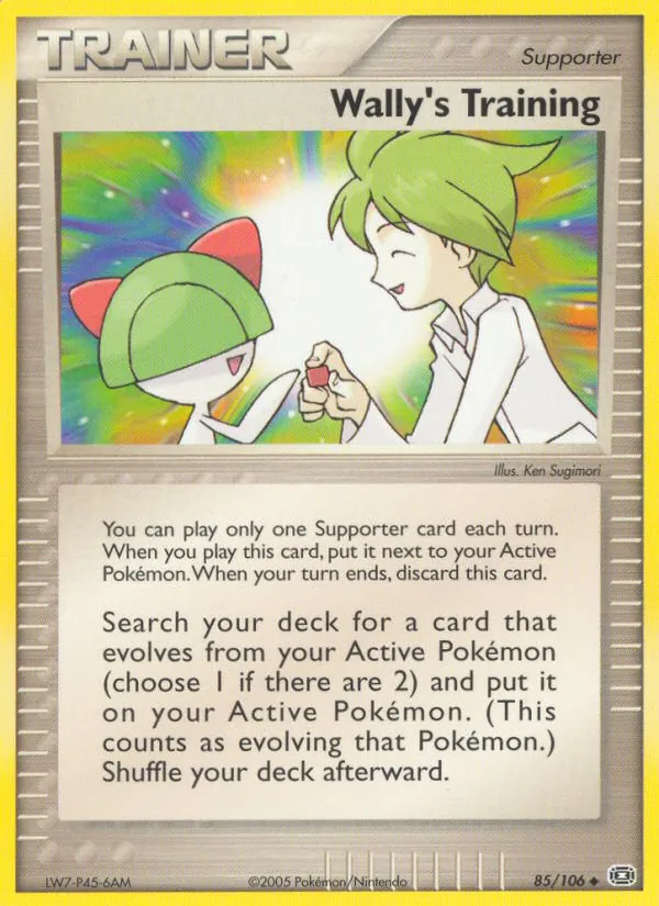 85-RH Wally's Training – Emerald