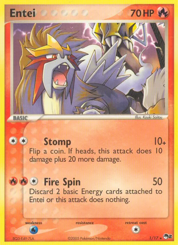 1 Entei – POP Series 2