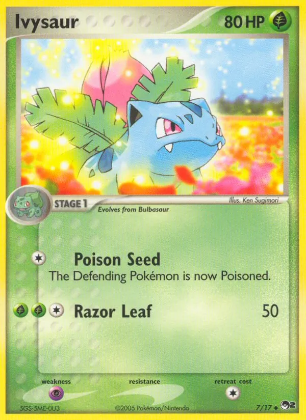 7 Ivysaur – POP Series 2