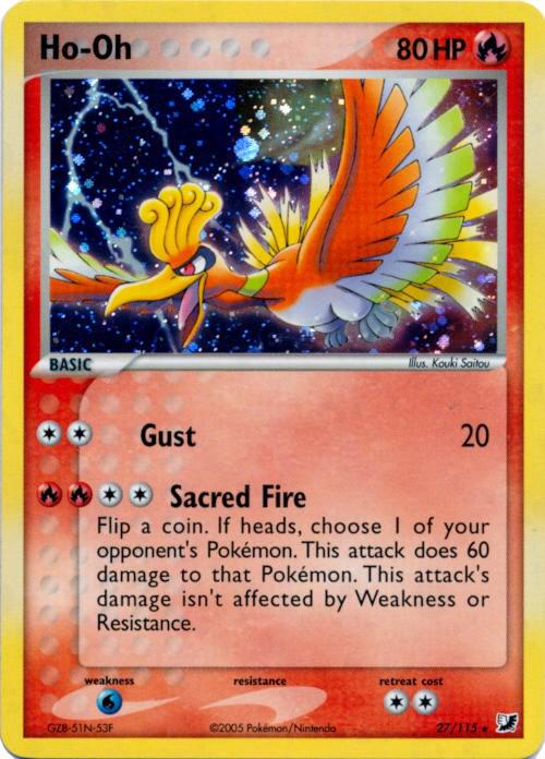 27-holo-cosmos Ho-Oh (Holo, Cosmos Holo) – Unseen Forces