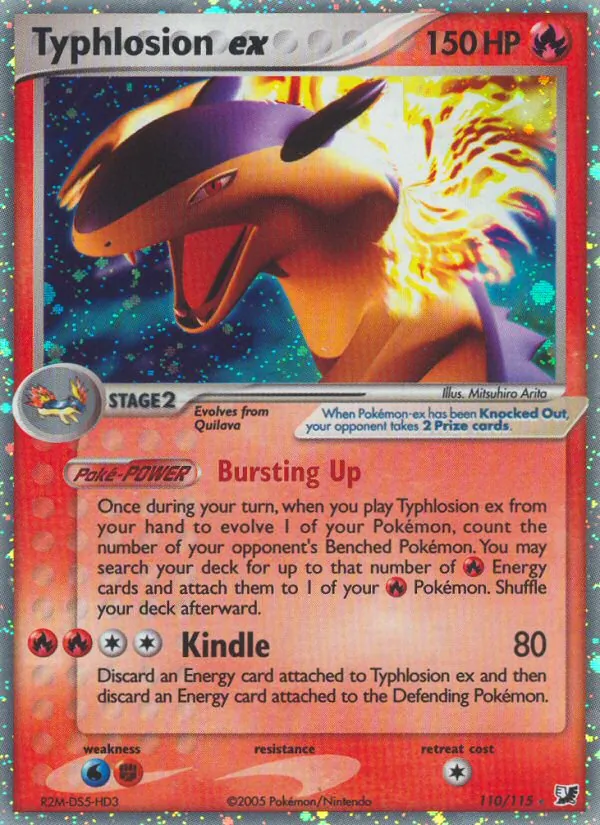 110 Typhlosion ex – Unseen Forces