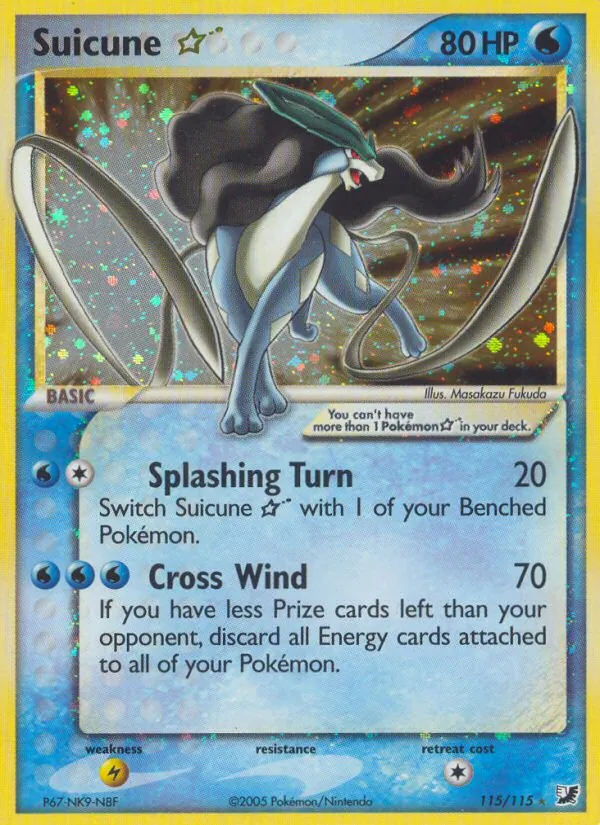 115 Suicune ☆ – Unseen Forces