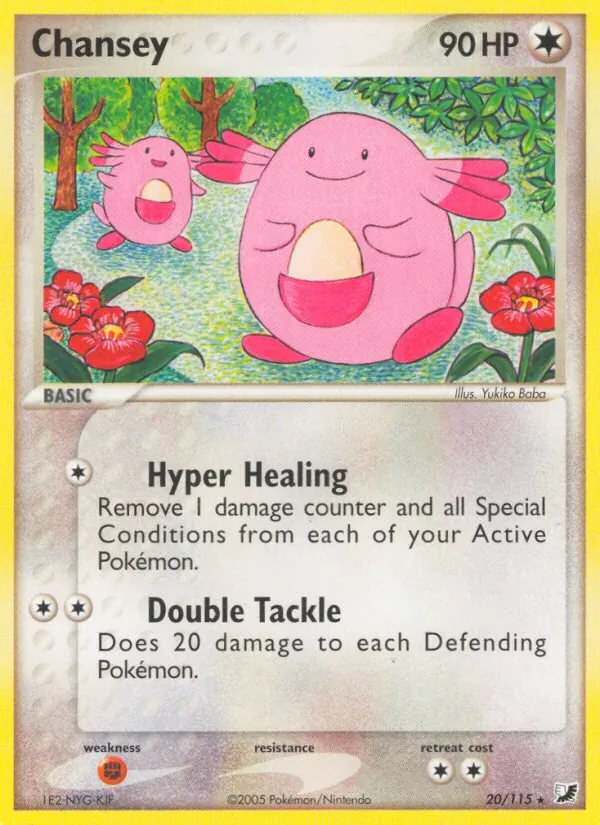 20 Chansey – Unseen Forces