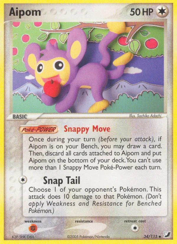 34 Aipom – Unseen Forces