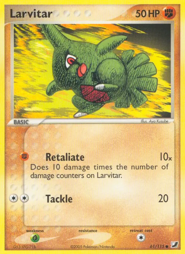 61 Larvitar – Unseen Forces
