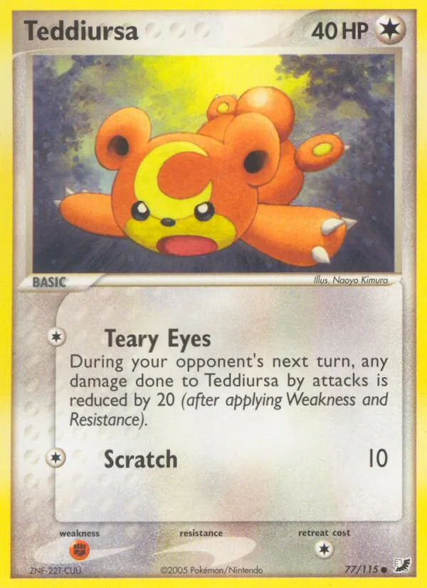 77 Teddiursa – Unseen Forces