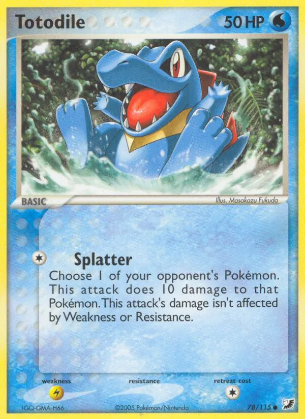 78 Totodile – Unseen Forces