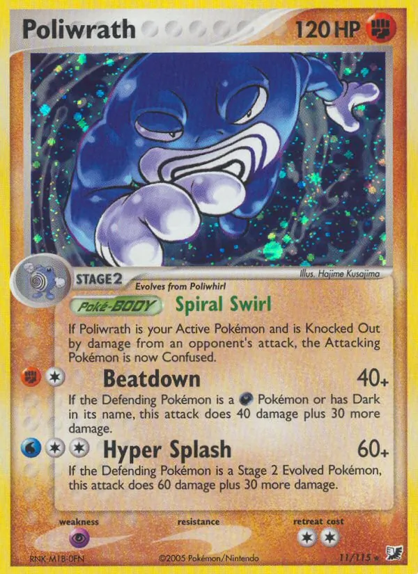 11-RH Poliwrath – Unseen Forces