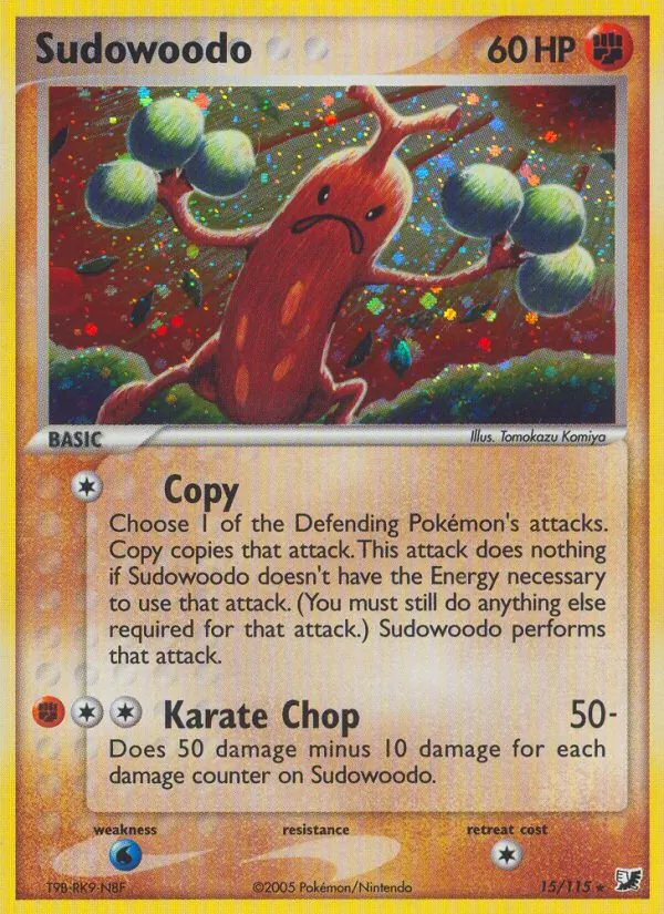 15-RH Sudowoodo – Unseen Forces