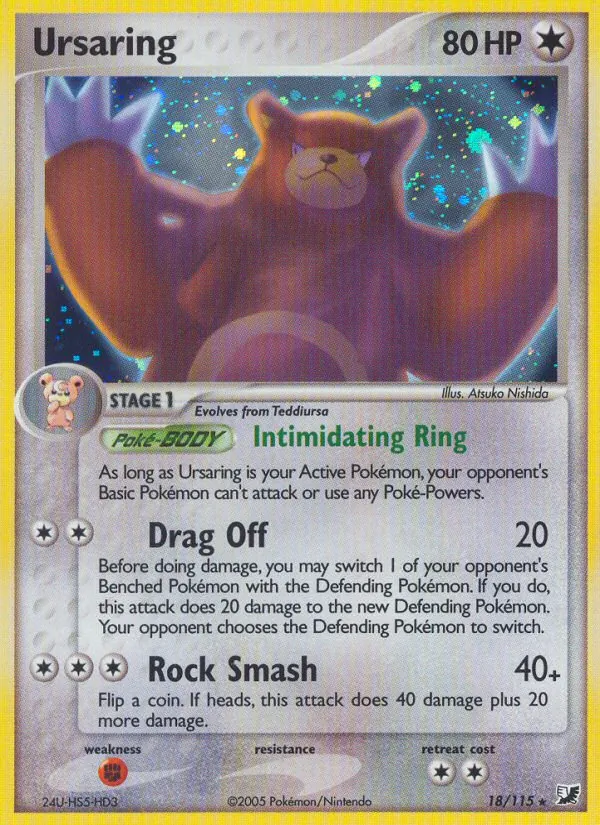 18-RH Ursaring – Unseen Forces