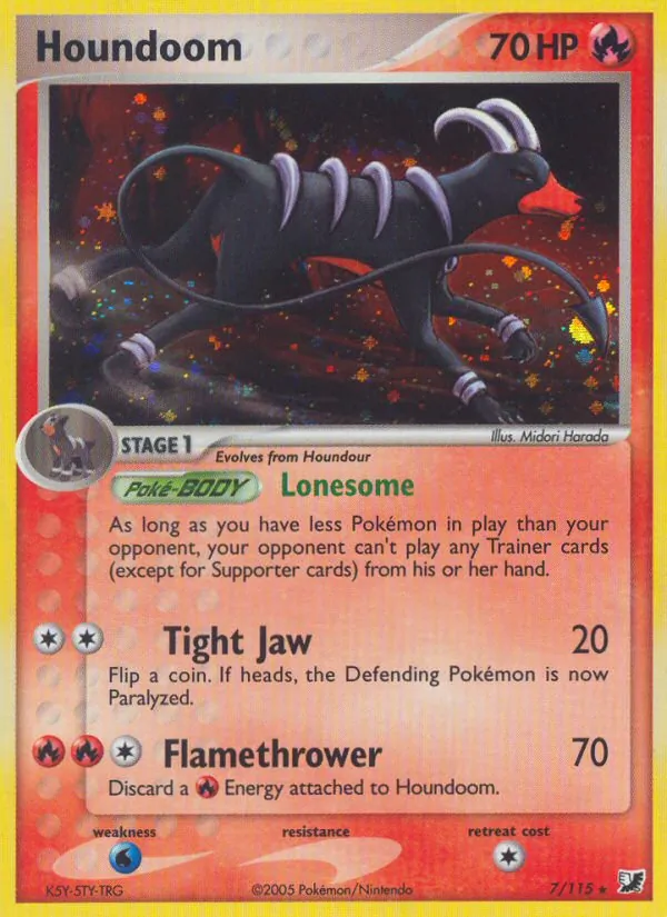 7-RH Houndoom – Unseen Forces