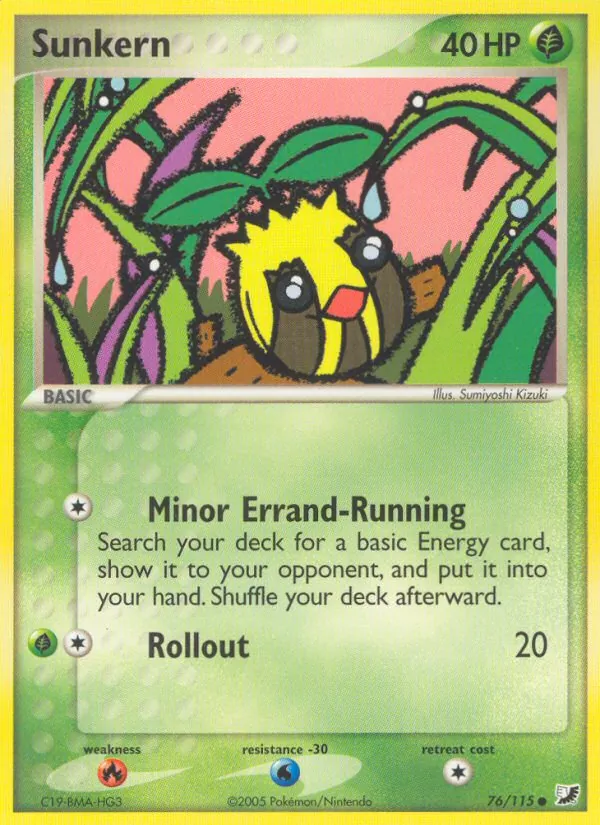 76-RH Sunkern – Unseen Forces